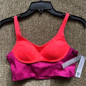 *PRICE DROP* Victorias Secret Sports Bra orange and maroon size 32A